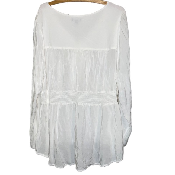 a.n.a White Boho Blouse - Picture 2 of 7